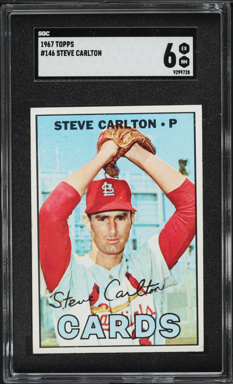 1967 Topps Steve Carlton #146 SGC 6 EXMT