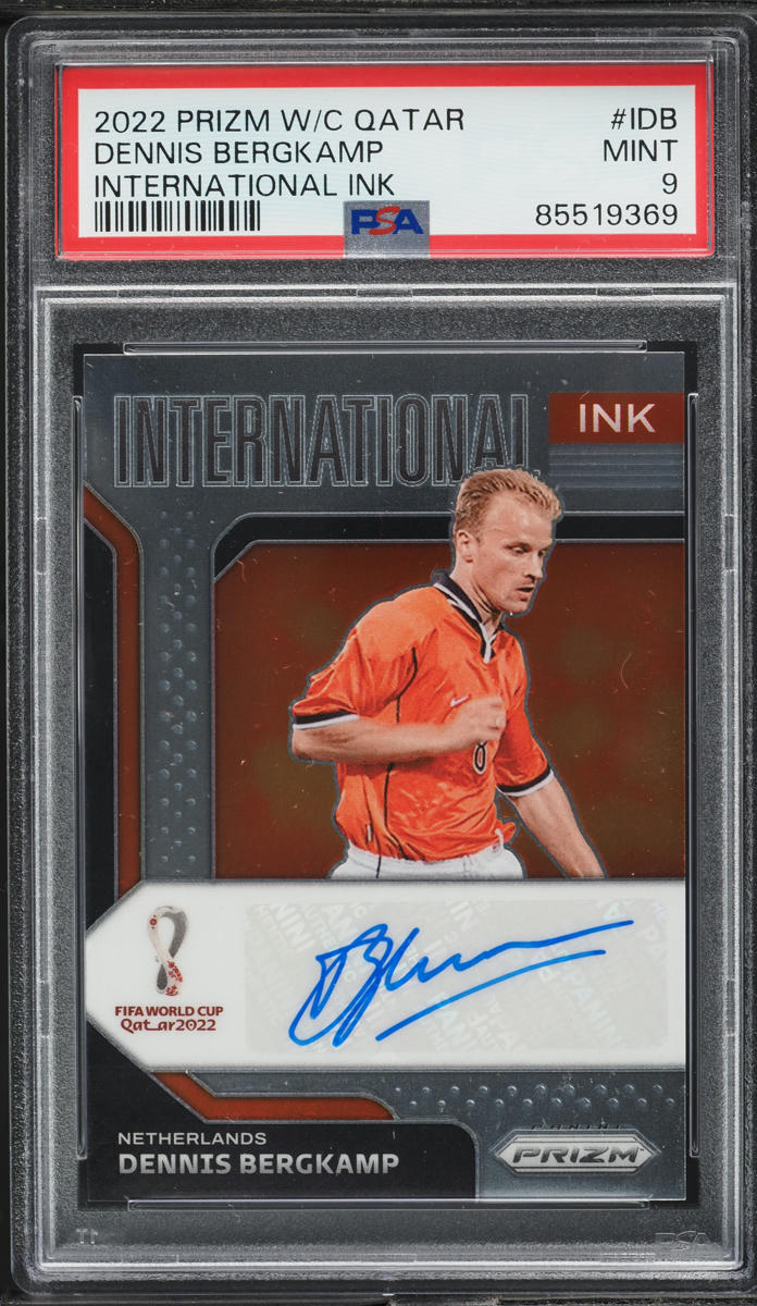 2022 Panini Prizm World Cup Qatar International Ink Dennis