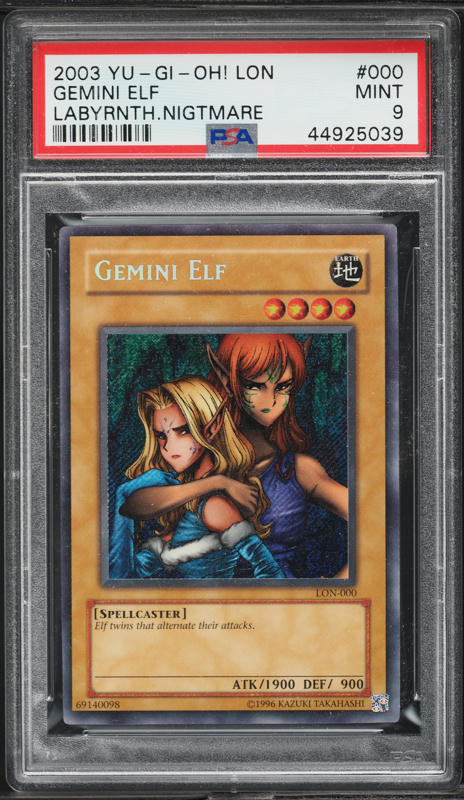 yugioh card gemini elf YSYR-EN006 Yu-Gi-Oh! All cards will be carefully packed for safe transit Yu-Gi-Oh! Card LON-EN000 Gemini Elf