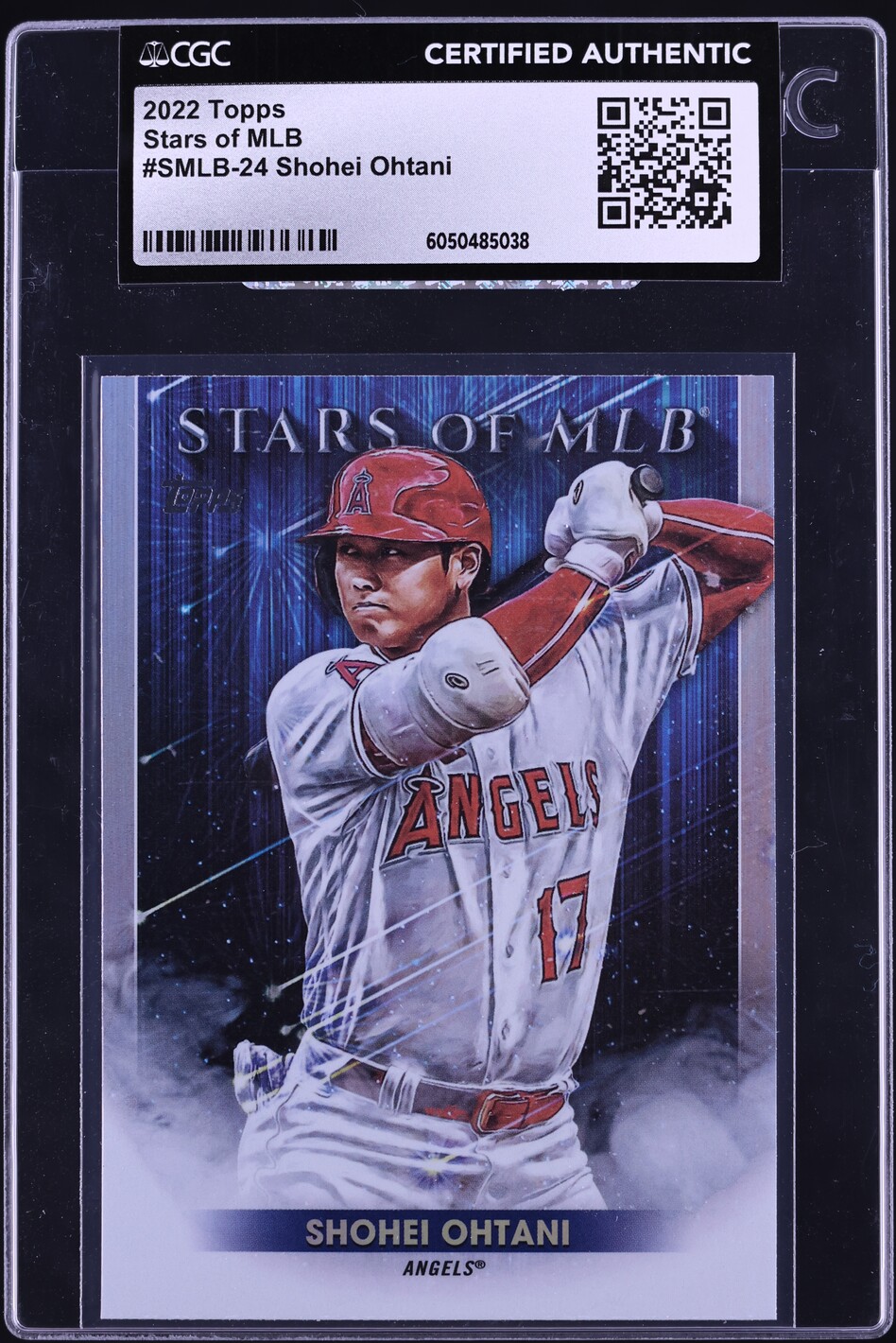 2022 Topps Stars Of MLB Shohei Ohtani #SMLB-24 CGC AUTH