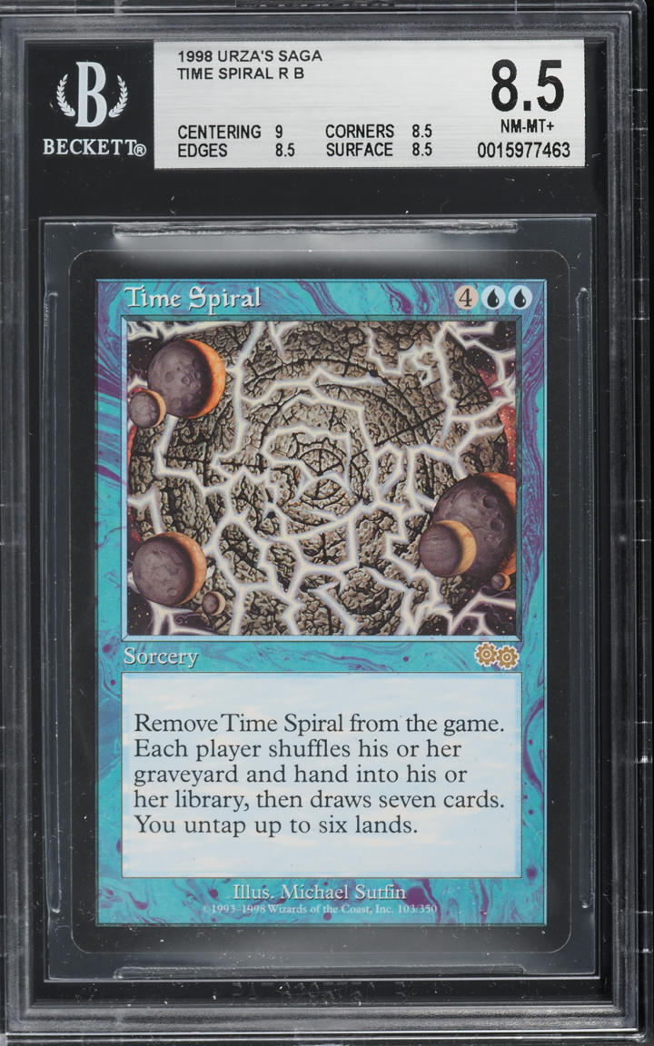 Time Spiral ソーサリー Magic: The Gathering Time Spiral · Urza's Saga (USG) #103 · Scryfall Magic: The