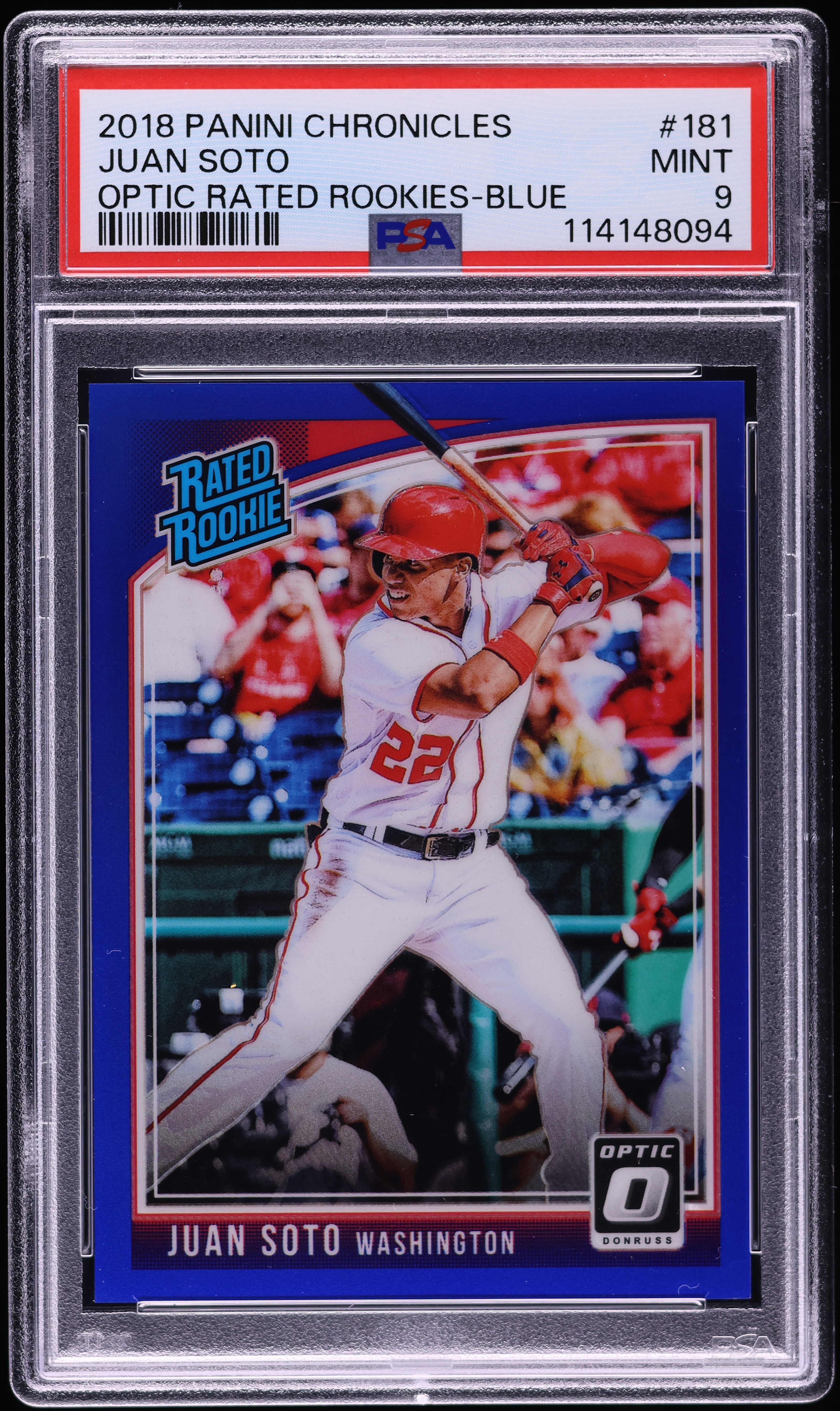 Panini Illusions Trading Card 2018 Panini Chronicles #15 Juan Soto 