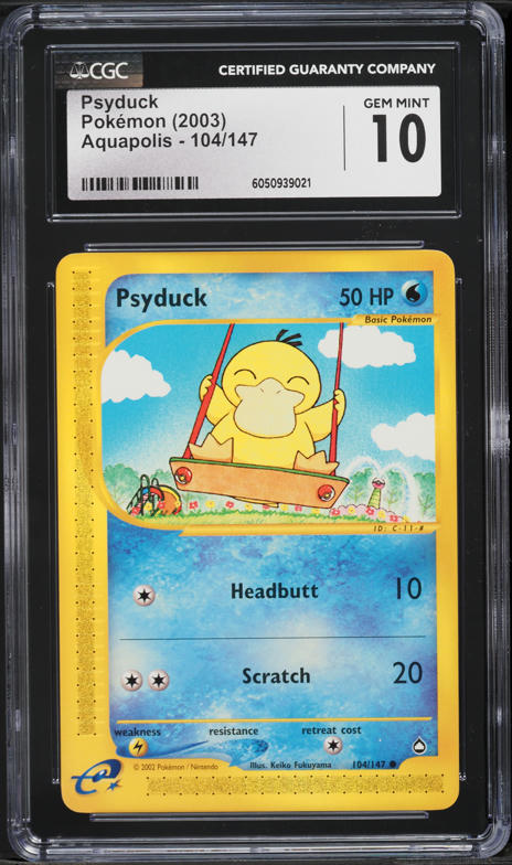 1999 Pokemon Bicycle Mini Playing Cards Green Deck 5 Of Diamonds