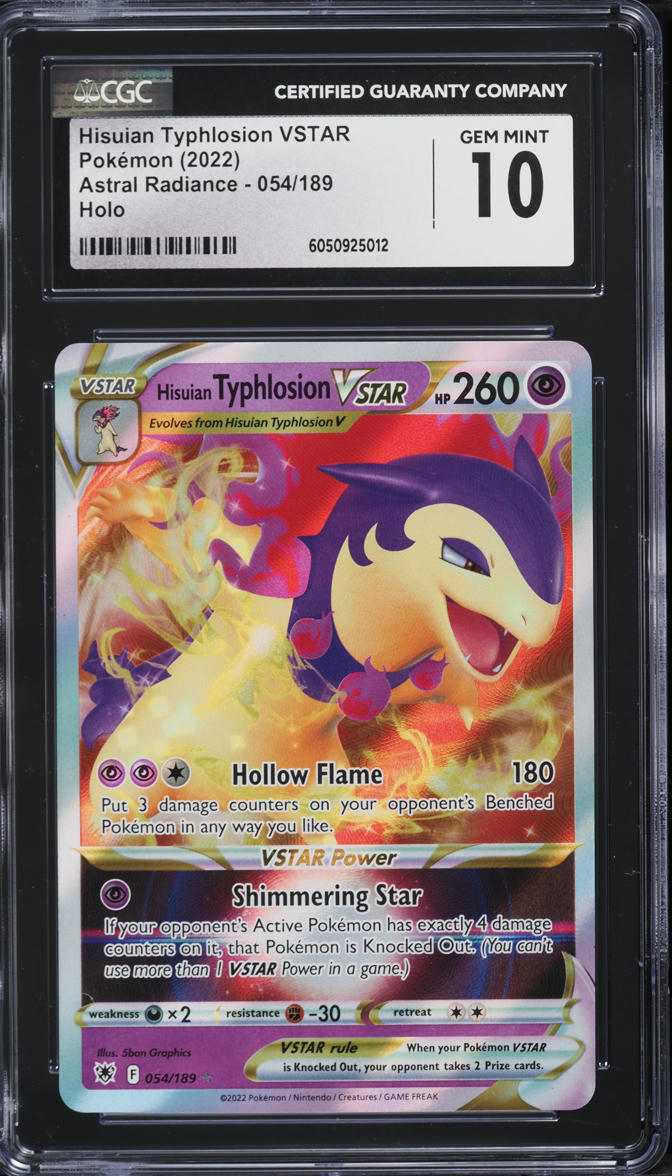 hisuian typhlosion pokemon card value SWSH237 - Hisuian Typhlosion V Pokemon Card