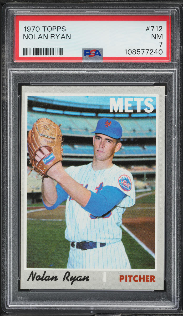 1970 Topps Nolan Ryan #712 PSA 7 NRMT