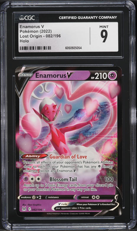 enamorus v pokemon card Pokemon TCG Lost Origin Enamorus 82/196 main image 1