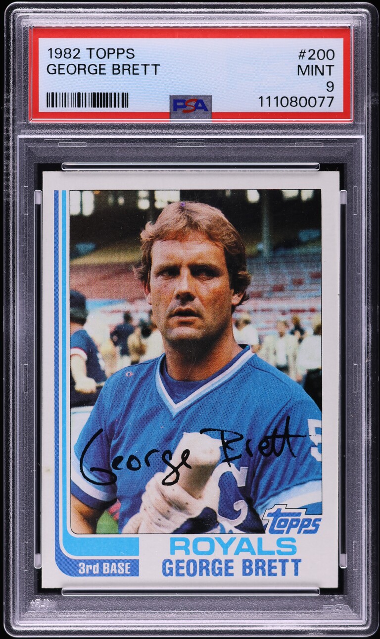 1982 Topps George Brett #200 PSA 9 MINT