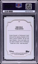 2024 Topps Chrome Disney Sapphire Purple Ercole Visconti /15 #181
