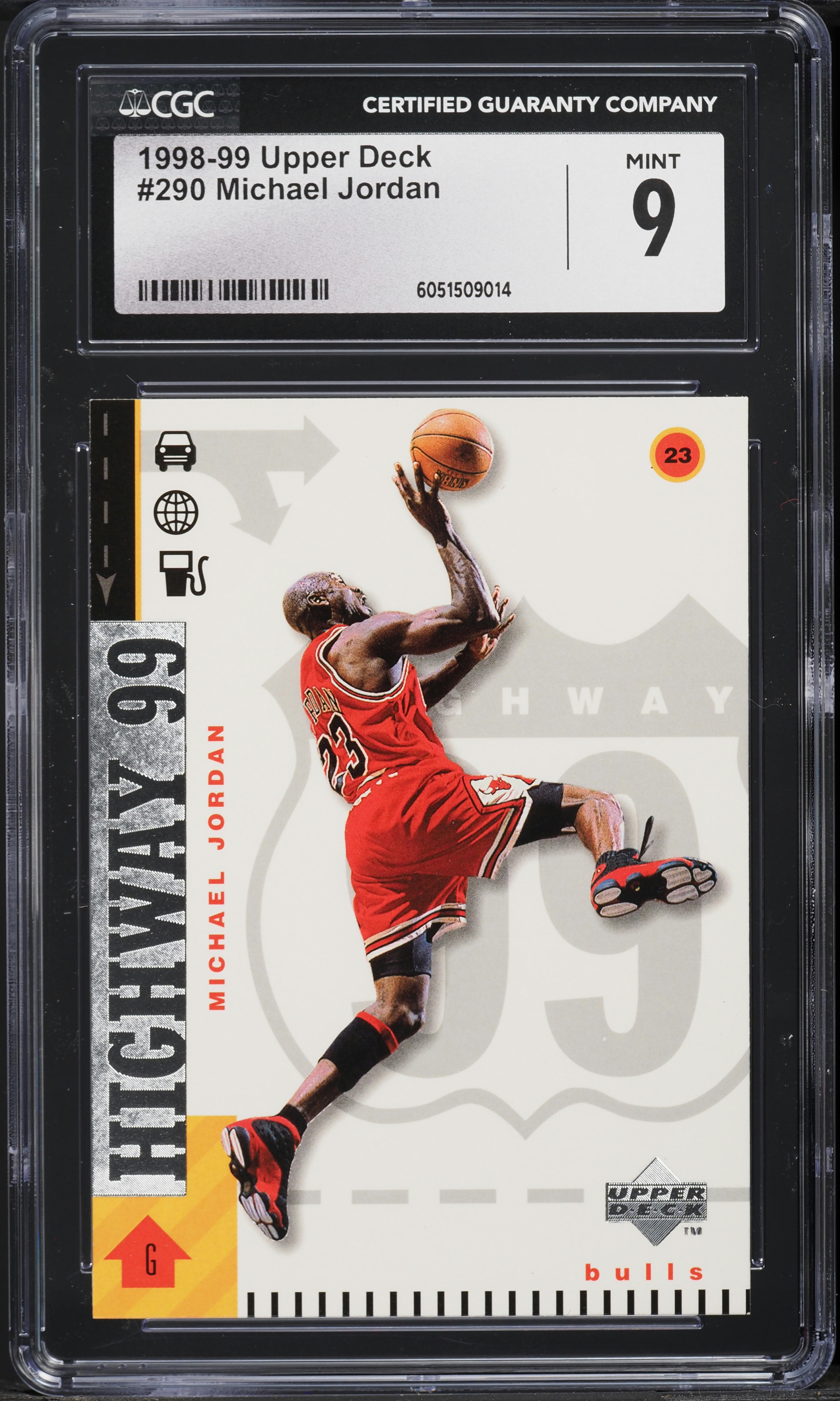 1998-99 Michael MICHAEL Jordan Upper JORDAN Deck - | Card Diamond 