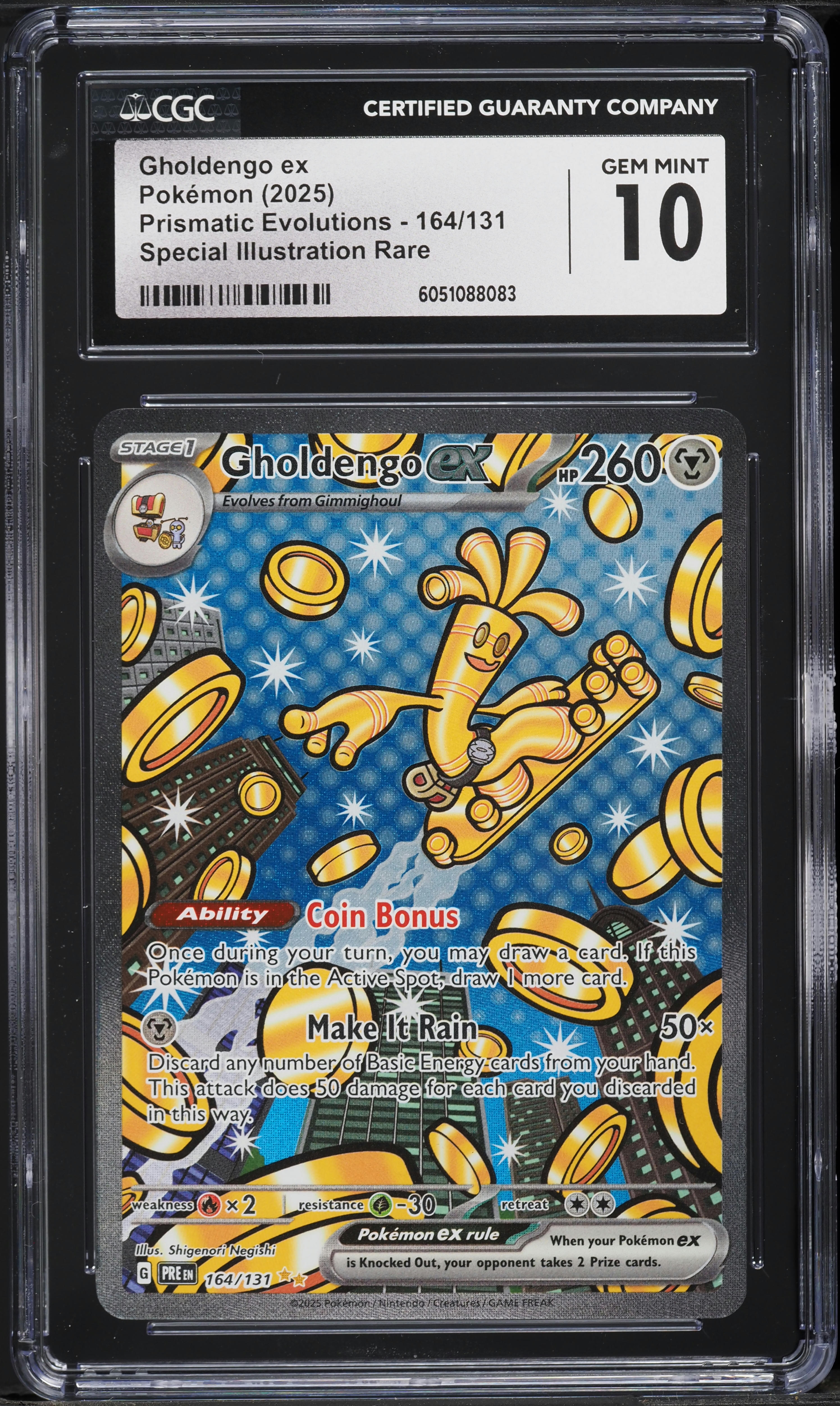 gholdengo ex pokemon card S-Chinese #162 Paradox Rift Singles Gholdengo ex (Paldean Wonders #78/131,