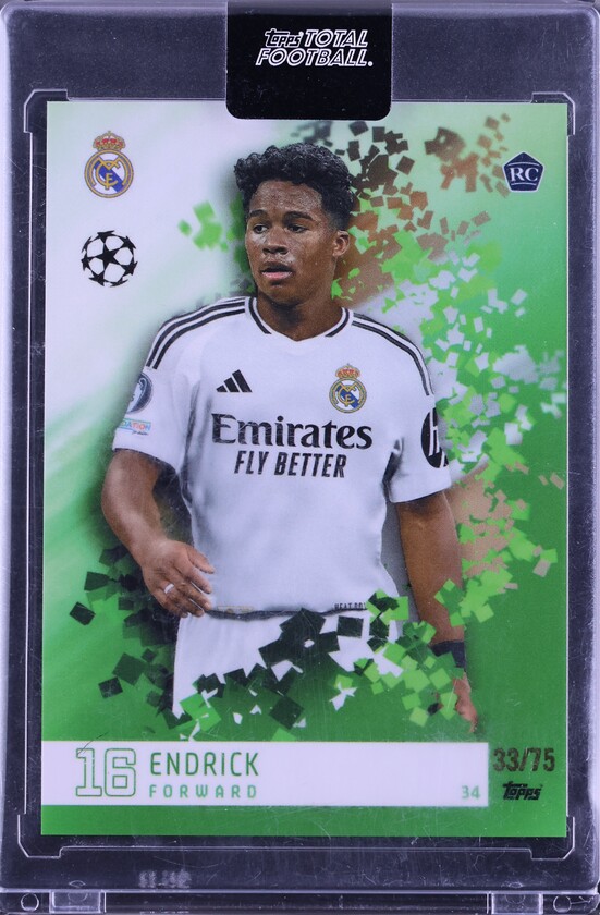 2024 Topps Total Football Eternal Gold Green Ronaldinho /75 #EG7