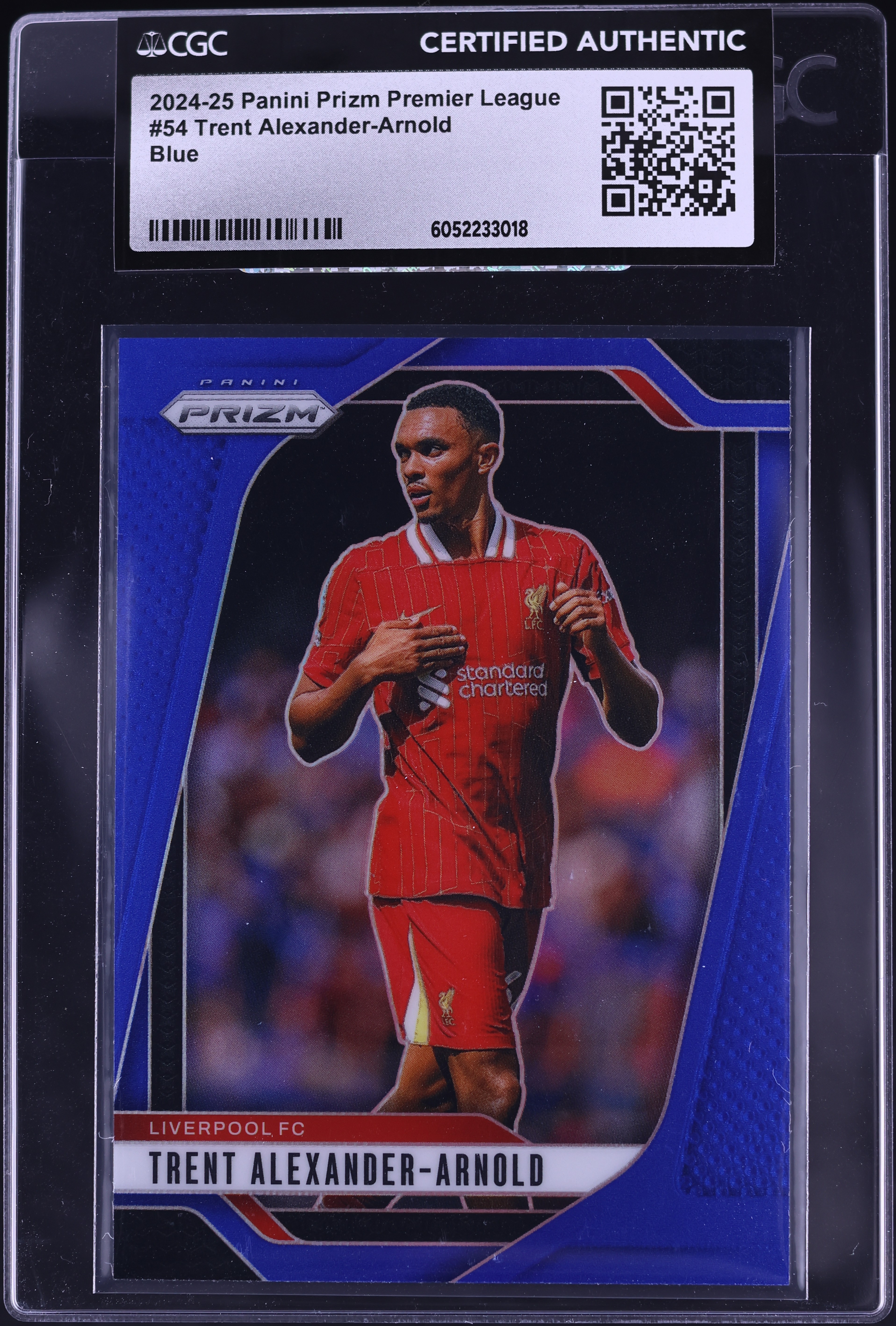 2024 Panini Prizm Premier League Blue Trent Alexander-Arnold /299