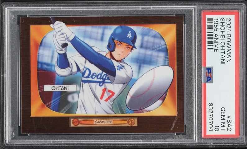 2024 Topps Big League Let's Go Shohei Ohtani /50 #LG1 PSA 10 GEM