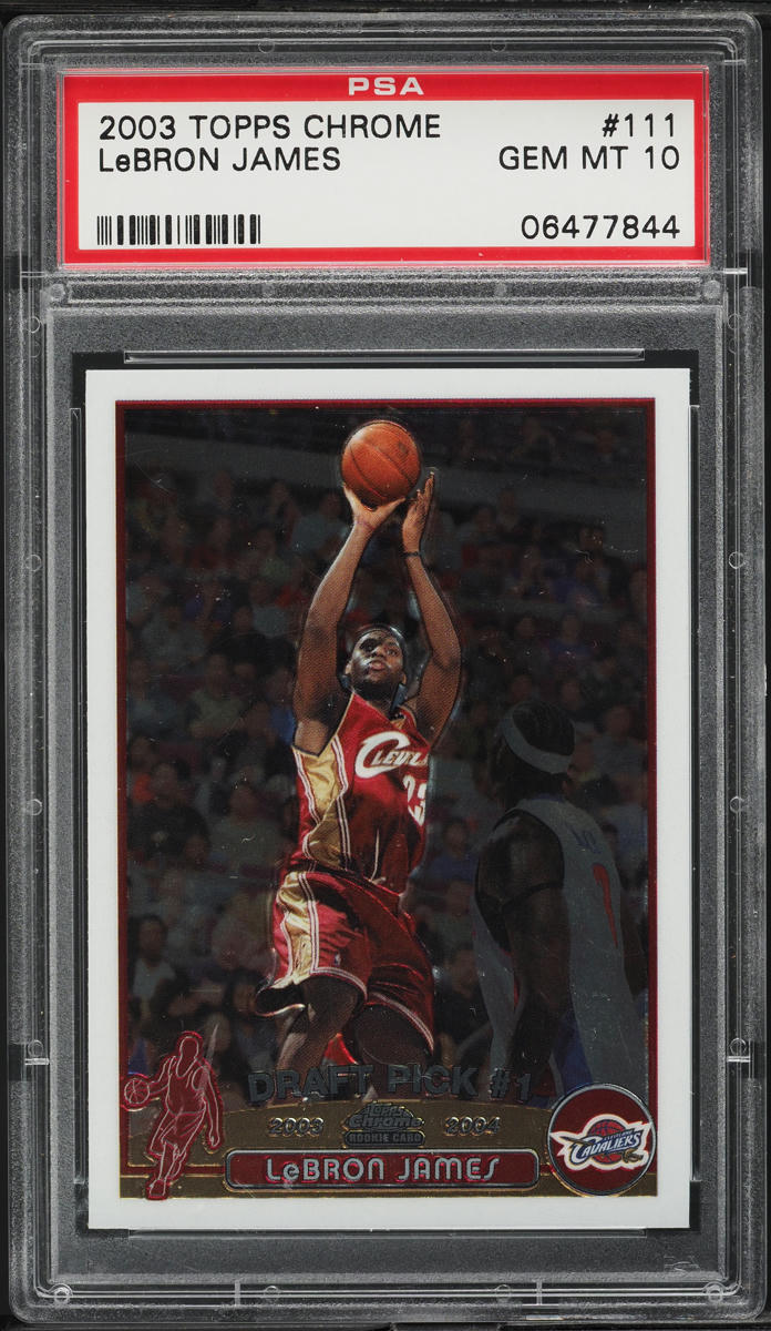 lebron topps rookie