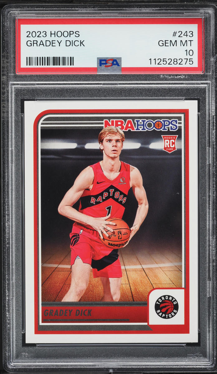 2023 Hoops Gradey Dick ROOKIE #243 PSA 10 GEM MINT