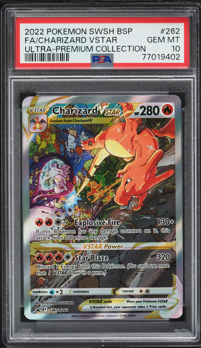 2022 Pokemon SWSH Black Star Promo Ultra Premium Charizard VSTAR