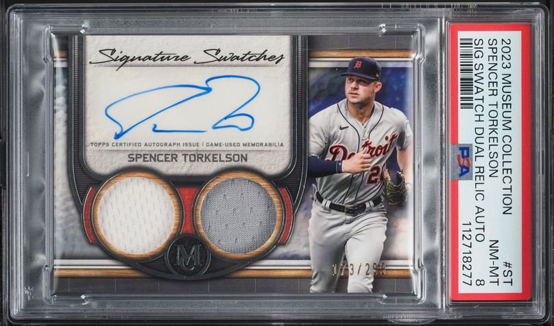 2023 Topps Museum Single-Player Spencer Torkelson PATCH AUTO /299