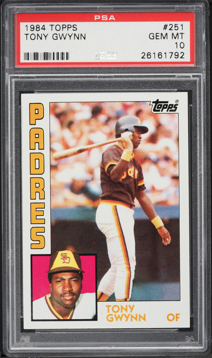 1984 Topps Tony Gwynn #251 PSA 10 GEM MINT