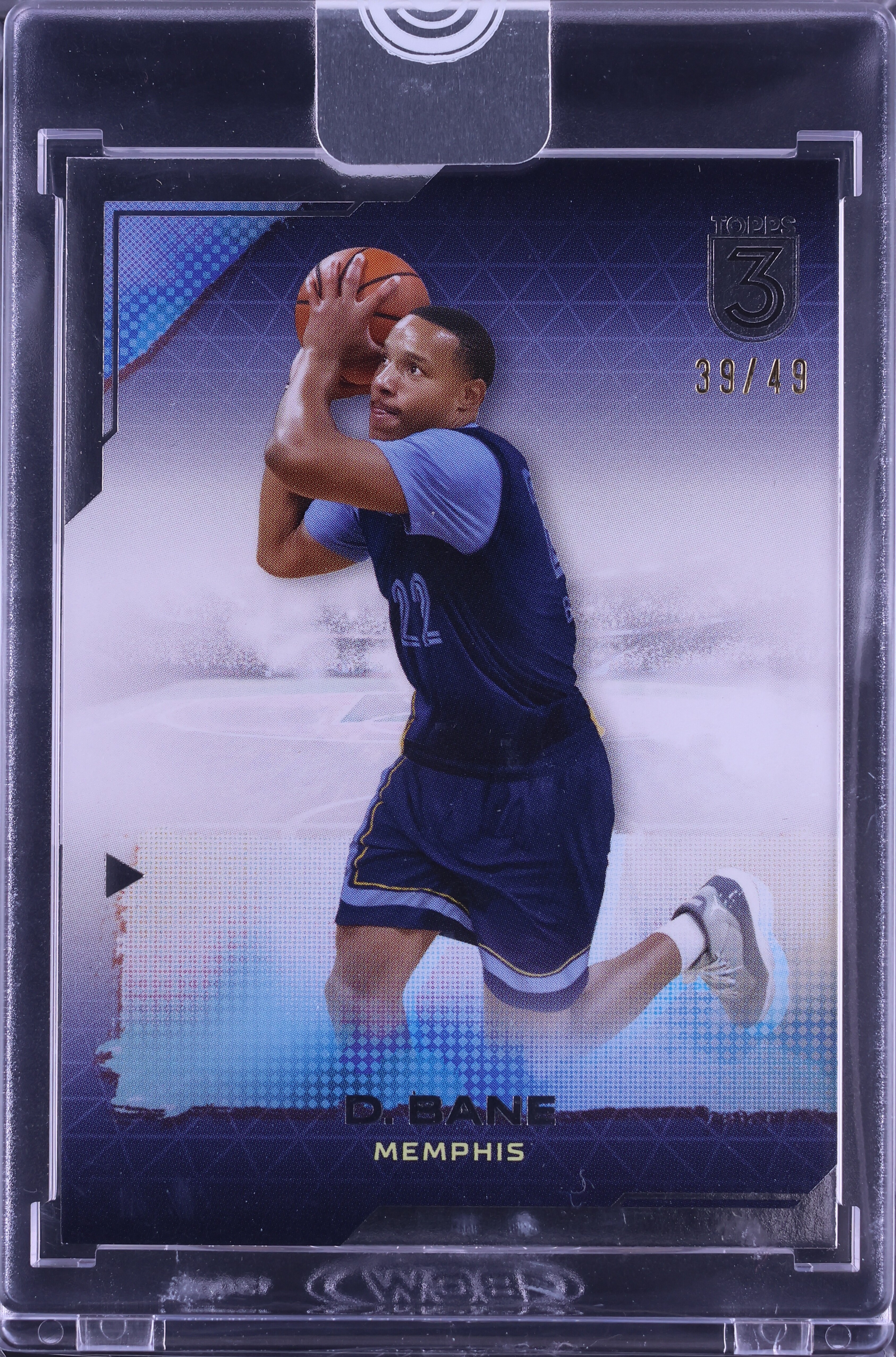2023 Topps Three Desmond Bane /49 #42 CGC AUTH on Fanatics Collect