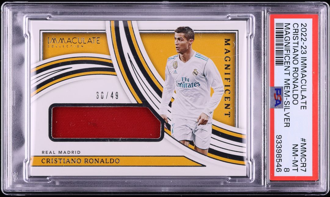 2022 Immaculate Collection Magnificent Silver Cristiano Ronaldo