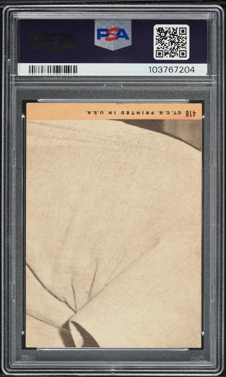 1969 Topps Tommy Helms ALL-STAR #418 PSA 4 VGEX