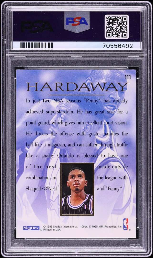 1994 Skybox E-Motion Anfernee Hardaway #111 PSA 10 GEM MINT
