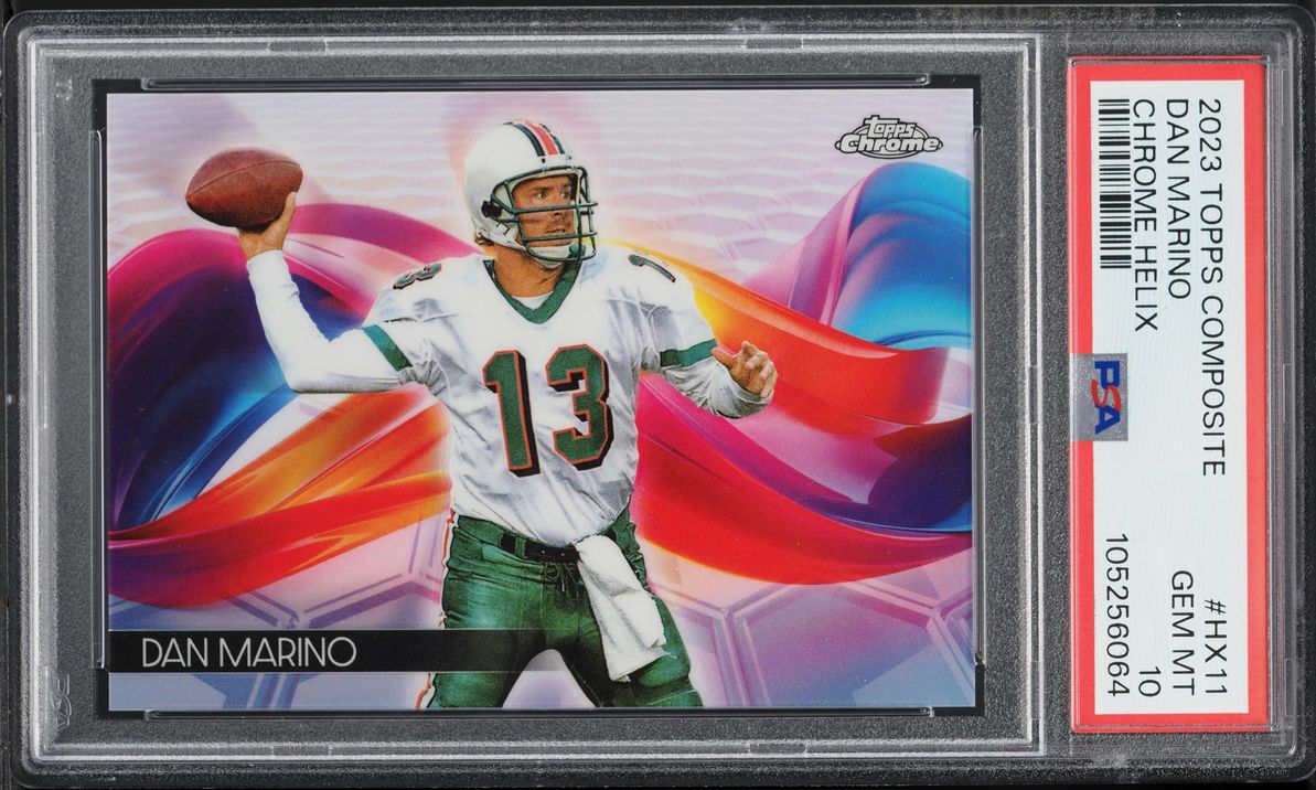 2023 Topps Composite Topps Chrome Helix Dan Marino #HX11 PSA 10 GEM MINT