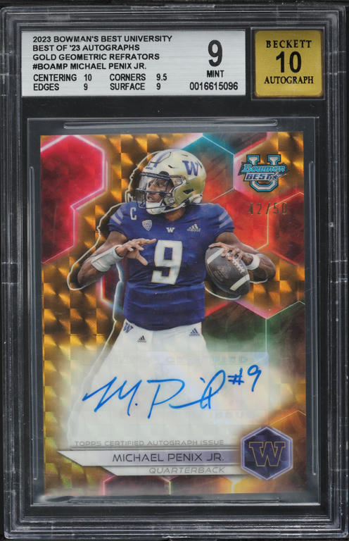 2023 Bowman Chrome Michael Arroyo PROSPECT #BCP-63 SGC 10 GEM MINT 