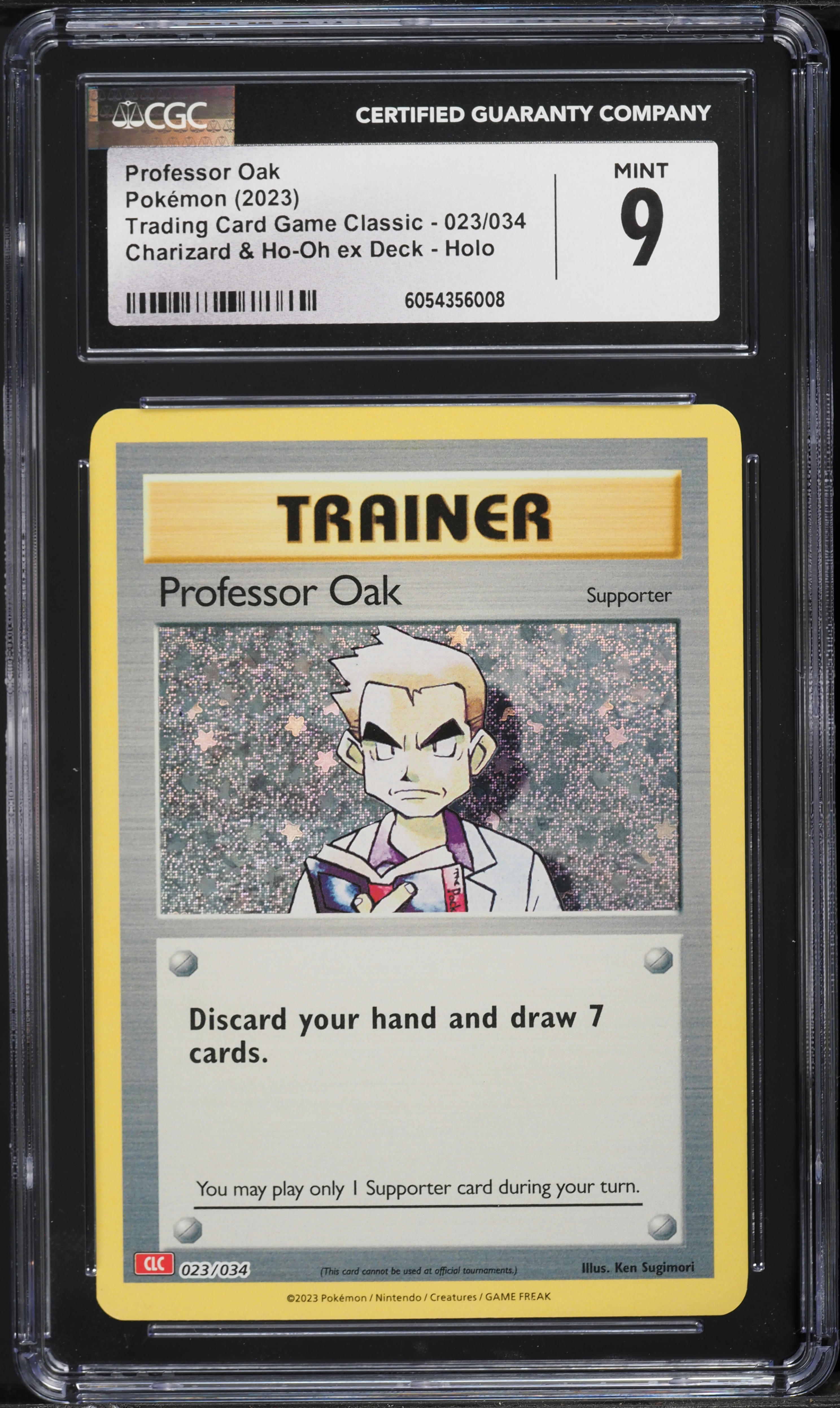 pokemon professor oak card Imposter - Celebrations - 73/102 - Holo Rare Ken Sugimori TCGplayer Tip Pokemon Trading Card Game Sun