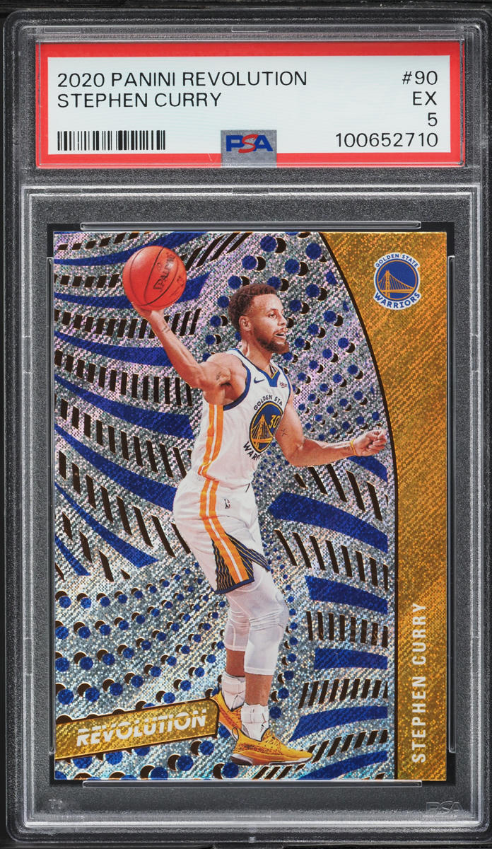 2020 Panini Revolution Stephen Curry #90 PSA 5 EX