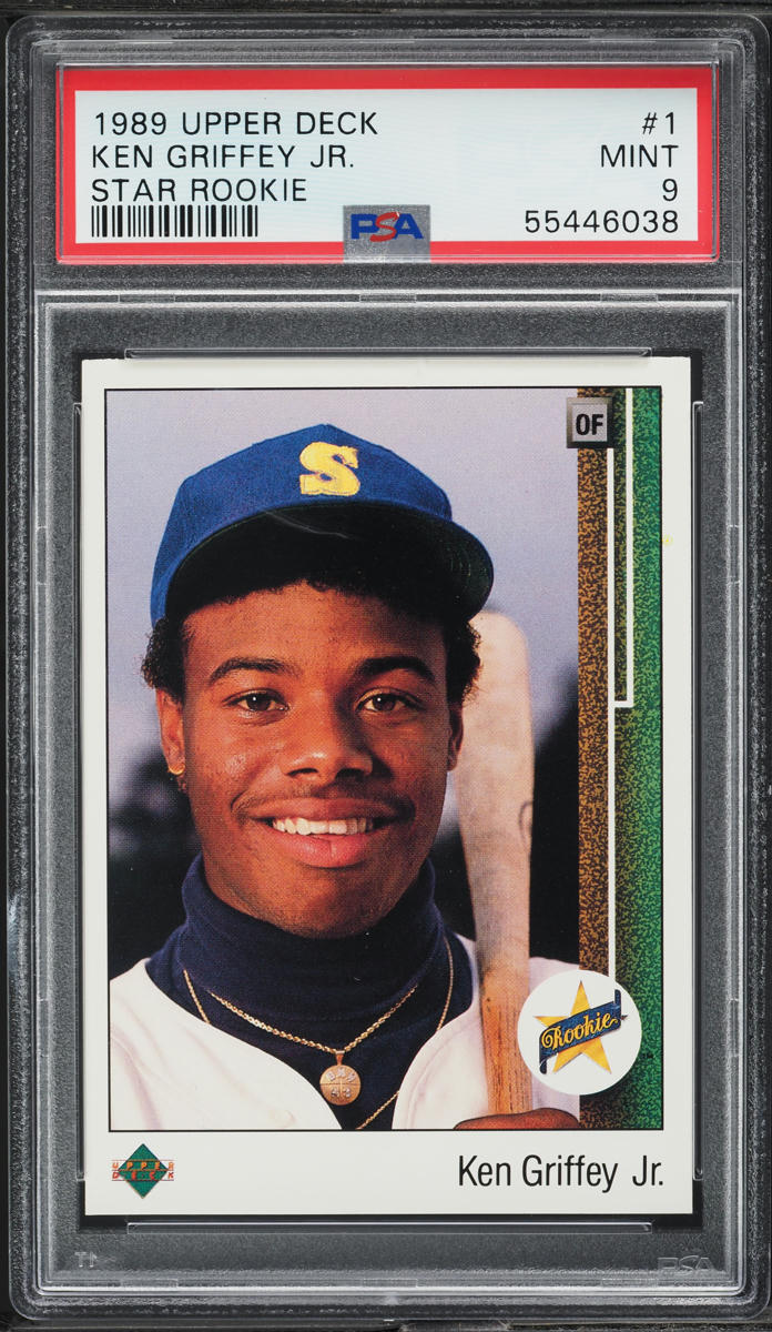 1989 Upper Deck Ken Griffey Jr. ROOKIE #1 PSA 9 MINT