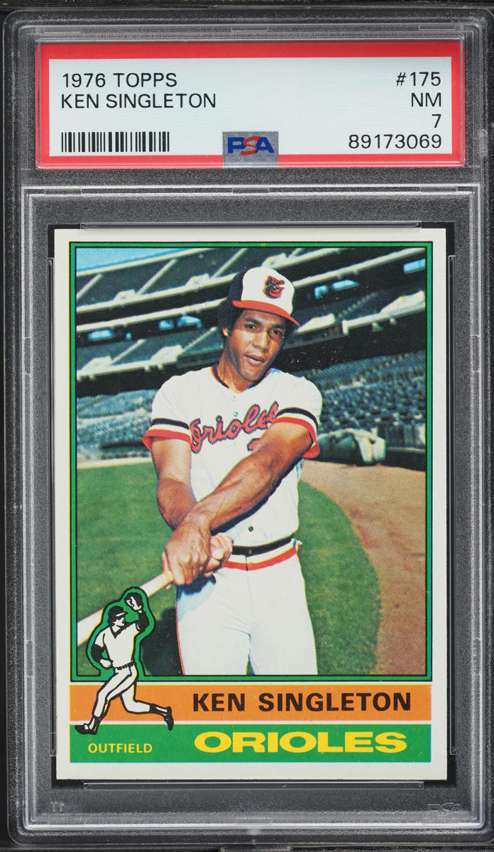 1976 Topps Ken Singleton #175 PSA 7 NRMT