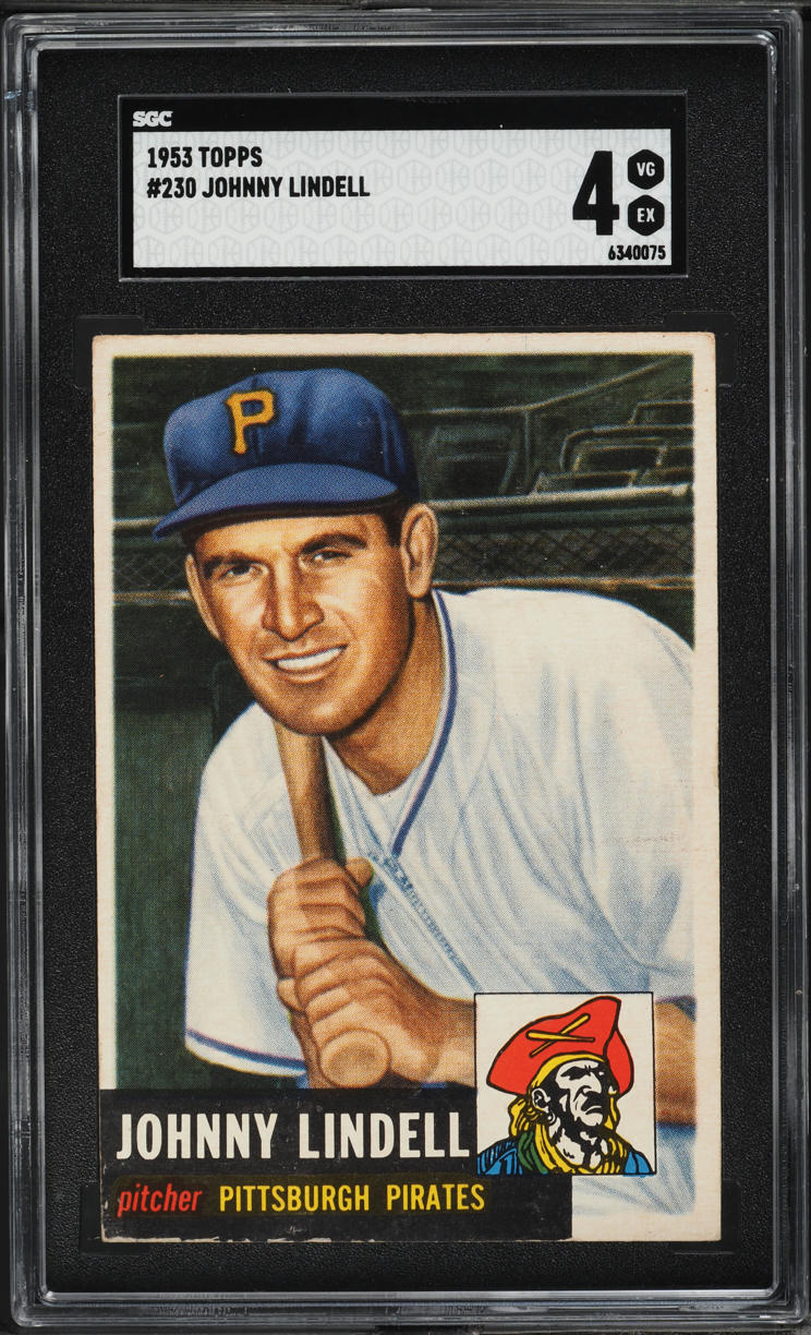 1953 Topps Johnny Lindell #230 SGC 4 VGEX