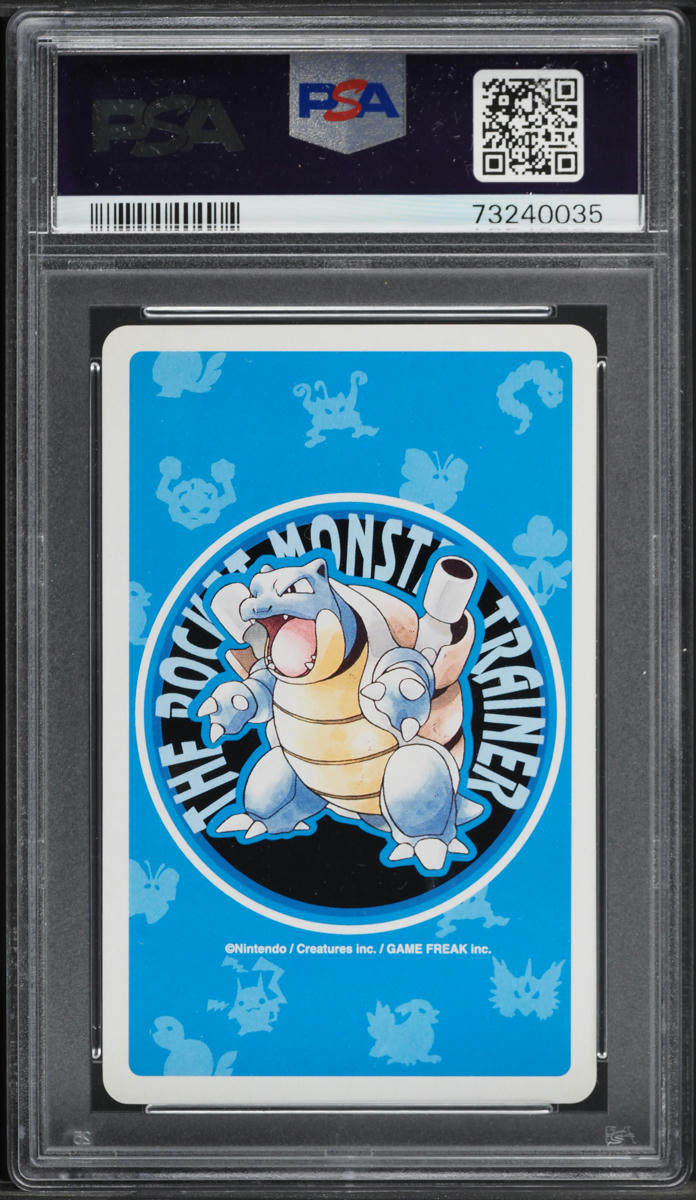 1998 Pokemon Japanese Blue Playing Cards Charizard #006 PSA 9 MINT