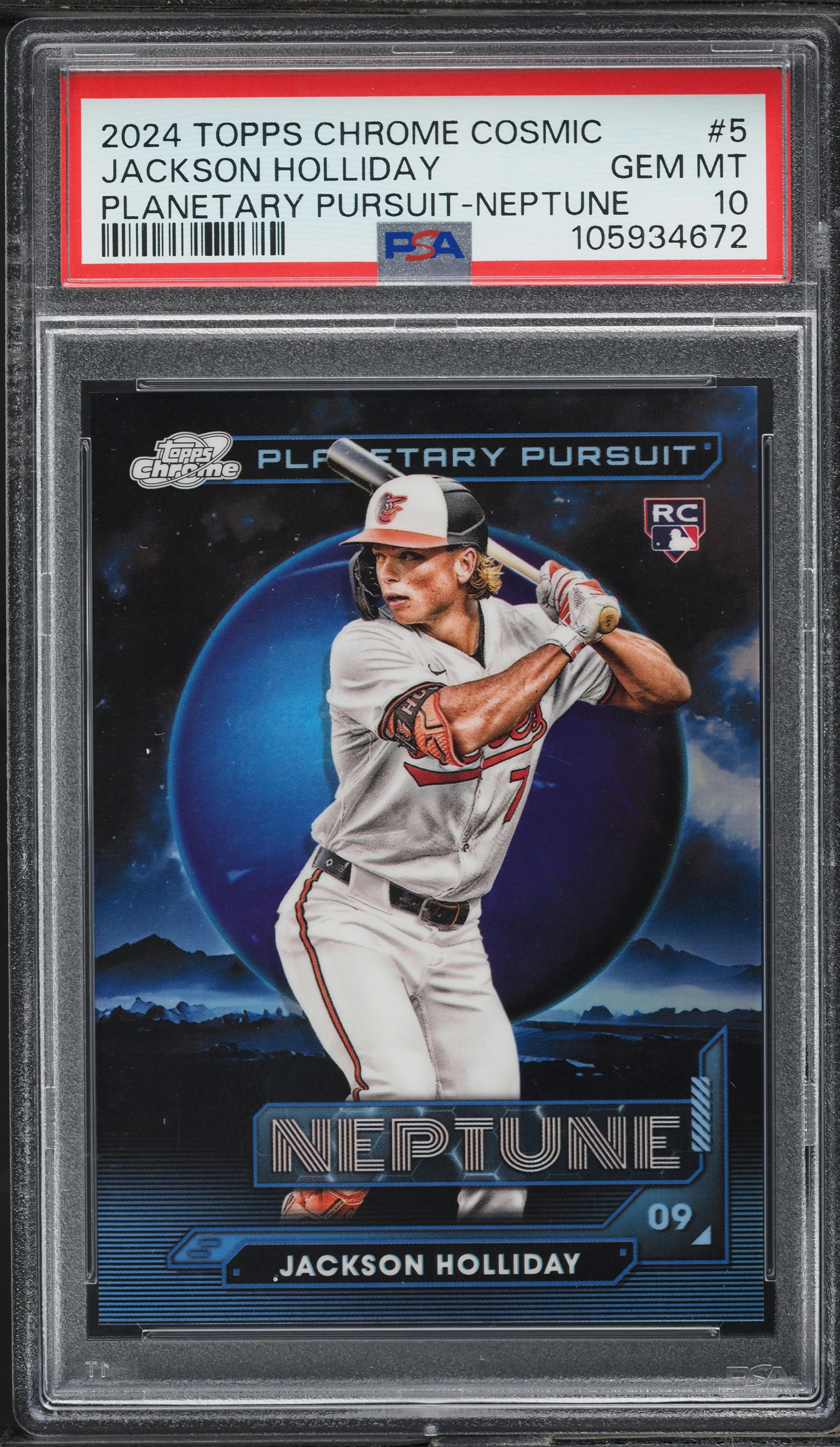2024 Topps Chrome Cosmic Planetary Pursuit Neptune Jackson