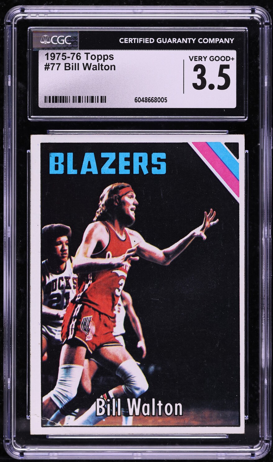 1975 Topps Basketball Bill Walton #77 CGC 3.5 VG+
