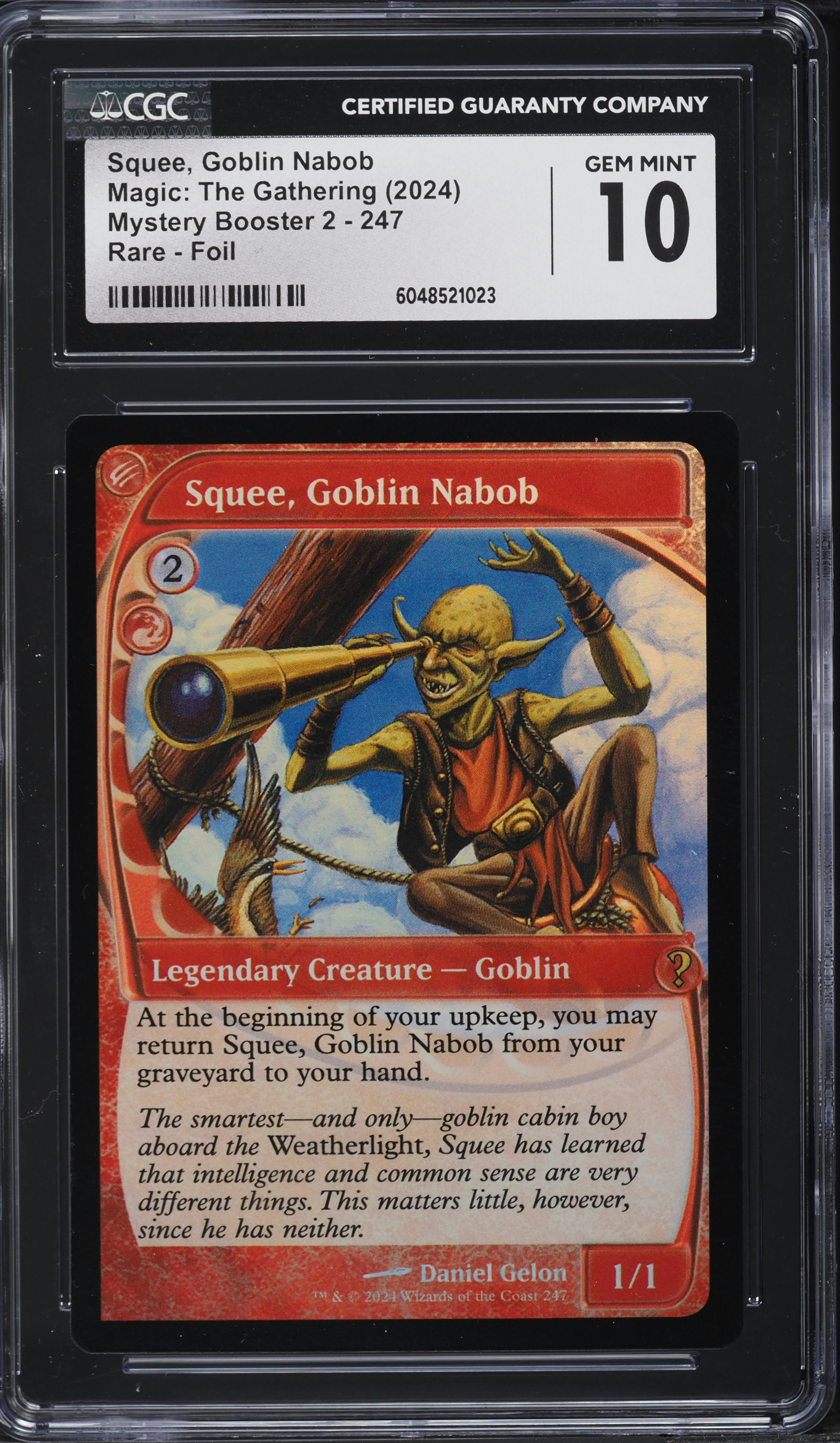 2024 Magic The Gathering MTG Mystery Booster 2 Foil Squee, Goblin