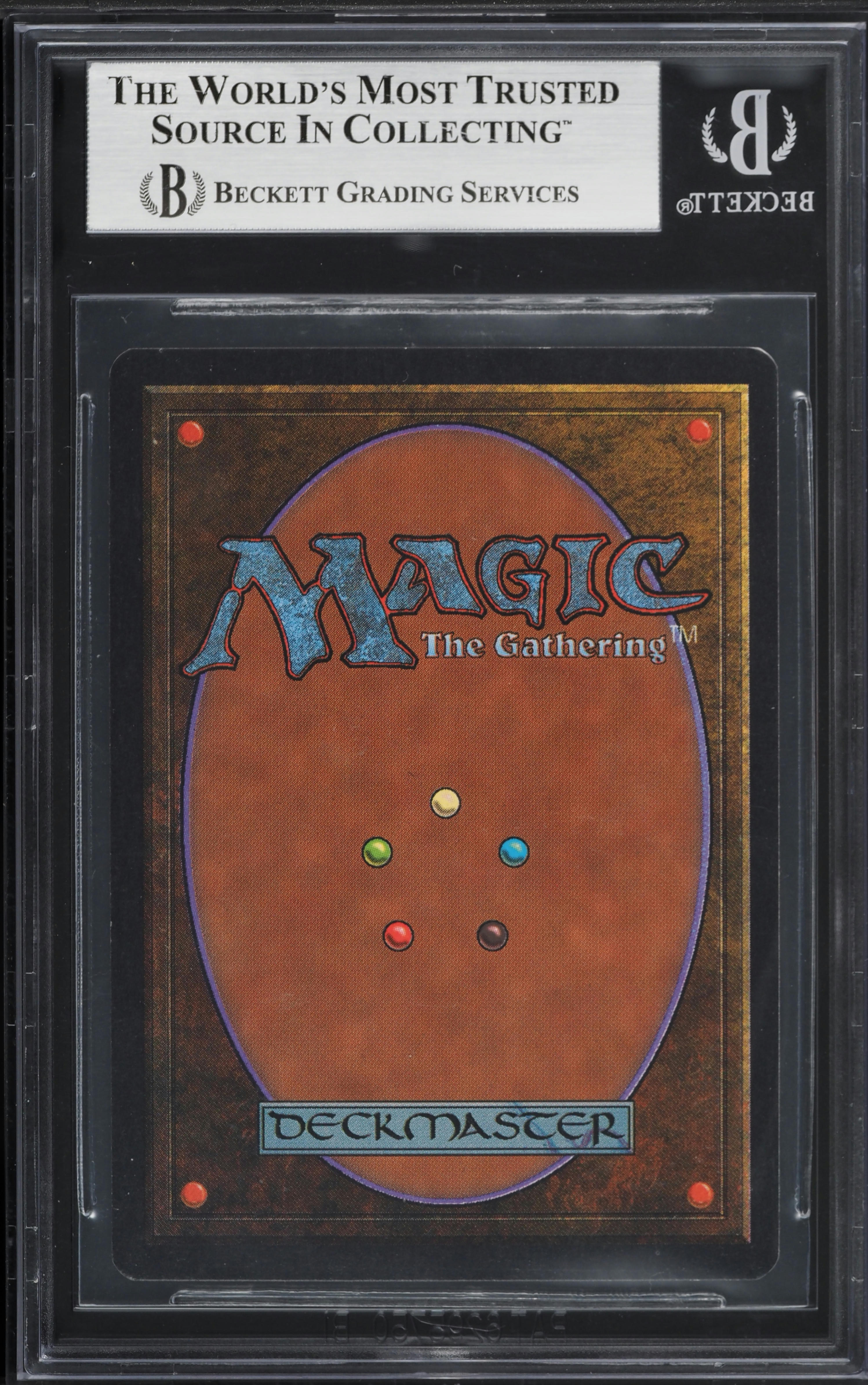 1993 Magic The Gathering MTG Unlimited Dual Land Scrubland BGS 9