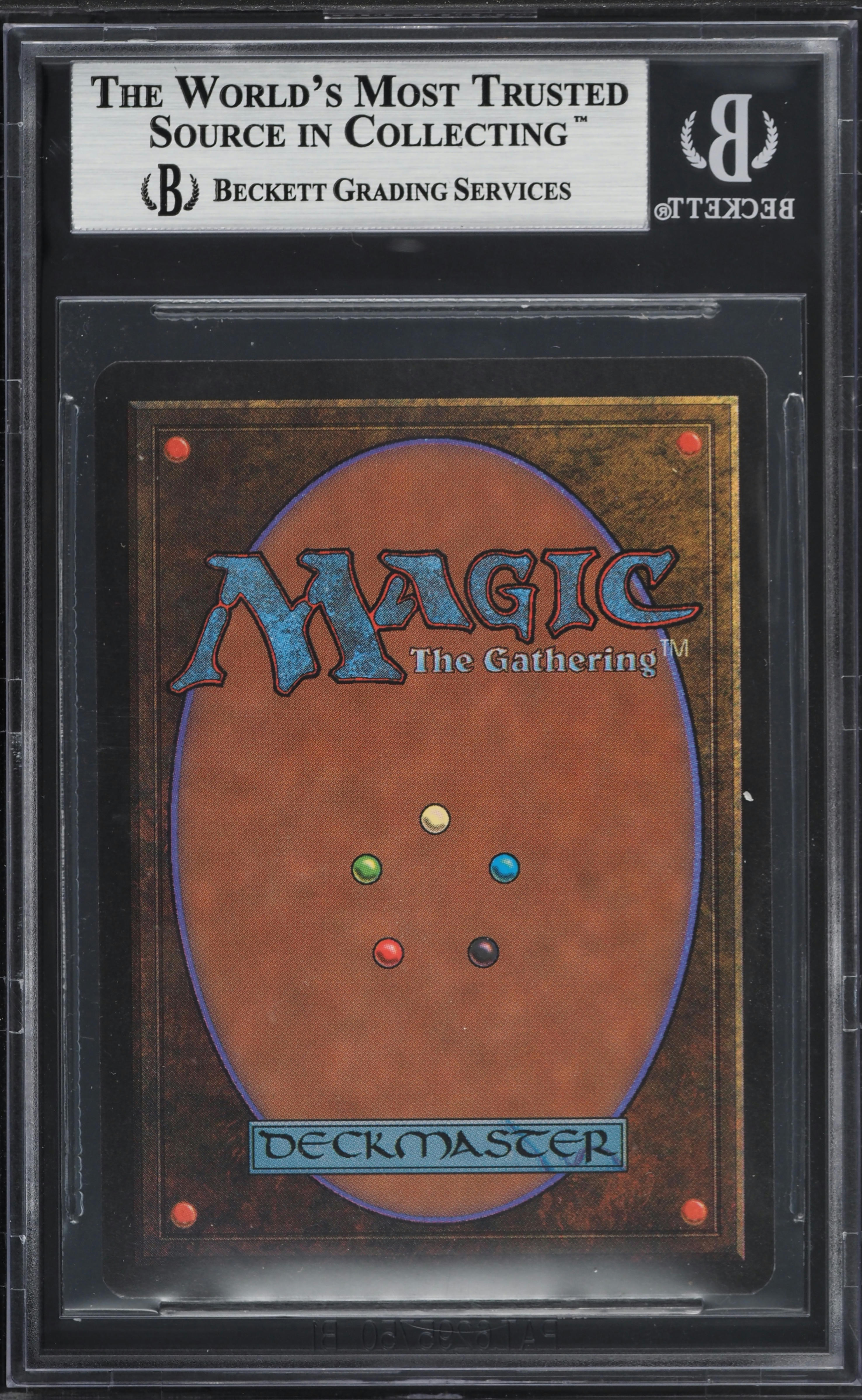 1993 Magic The Gathering MTG Beta Dual Land Tropical Island BGS 9