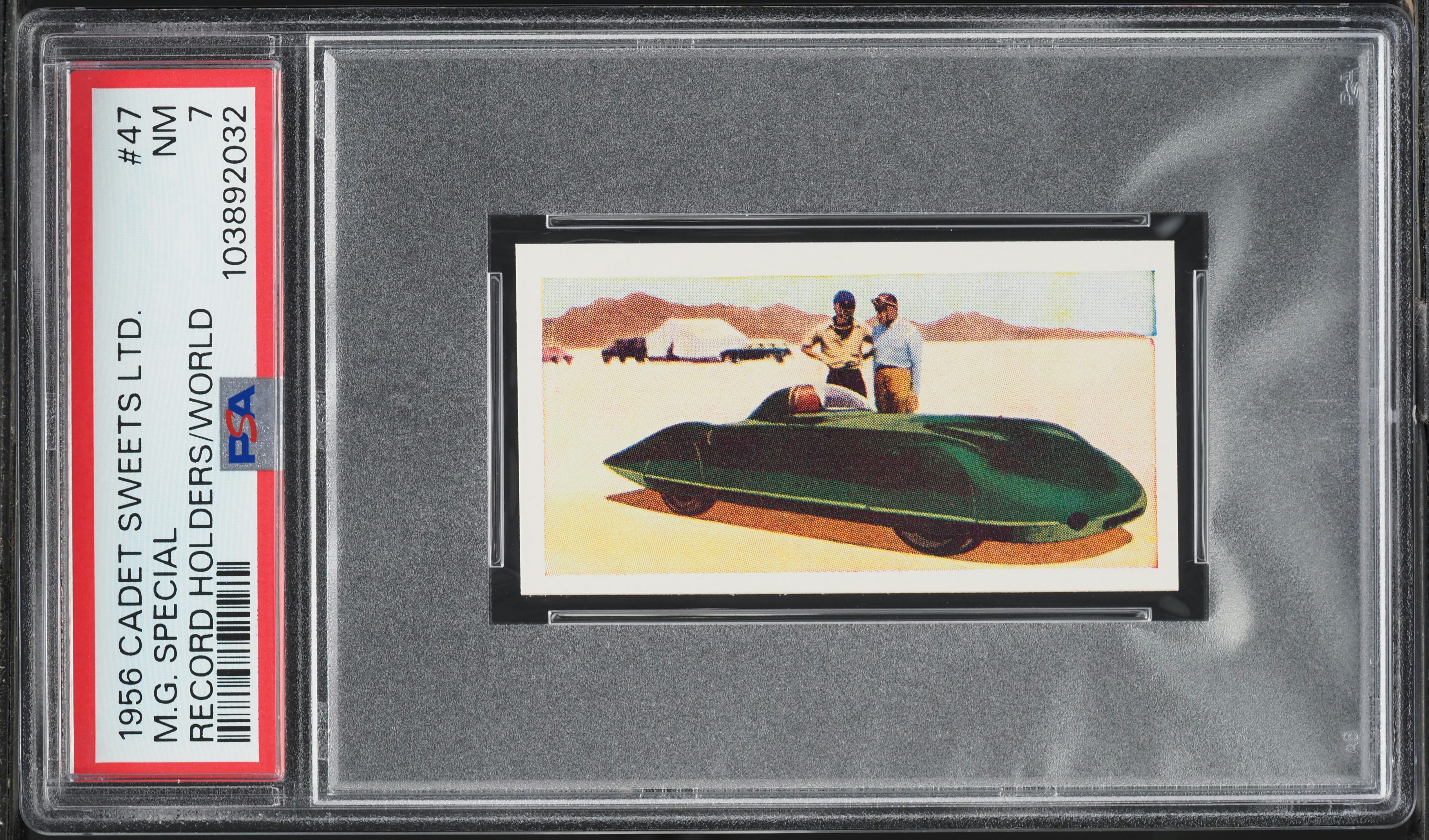 1956 Cadet Sweets Record Holders Of The World Ken Miles ROOKIE #47