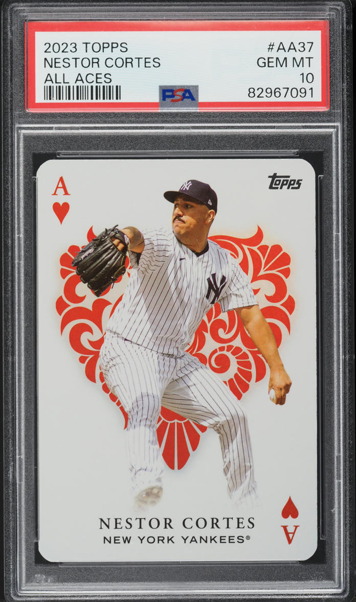 2023 Topps All Aces Nestor Cortes #AA-37 PSA 10 GEM MINT