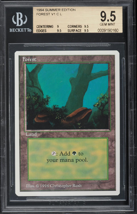 1994 Magic The Gathering MTG Revised Edition Mahamoti Djinn CGC 10