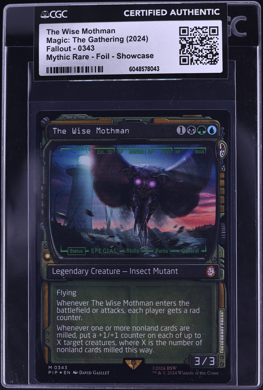 mothman mtg card Mechtitan Token (10/10 - Flying, Vigilance, Trample, Lifelink, Haste)