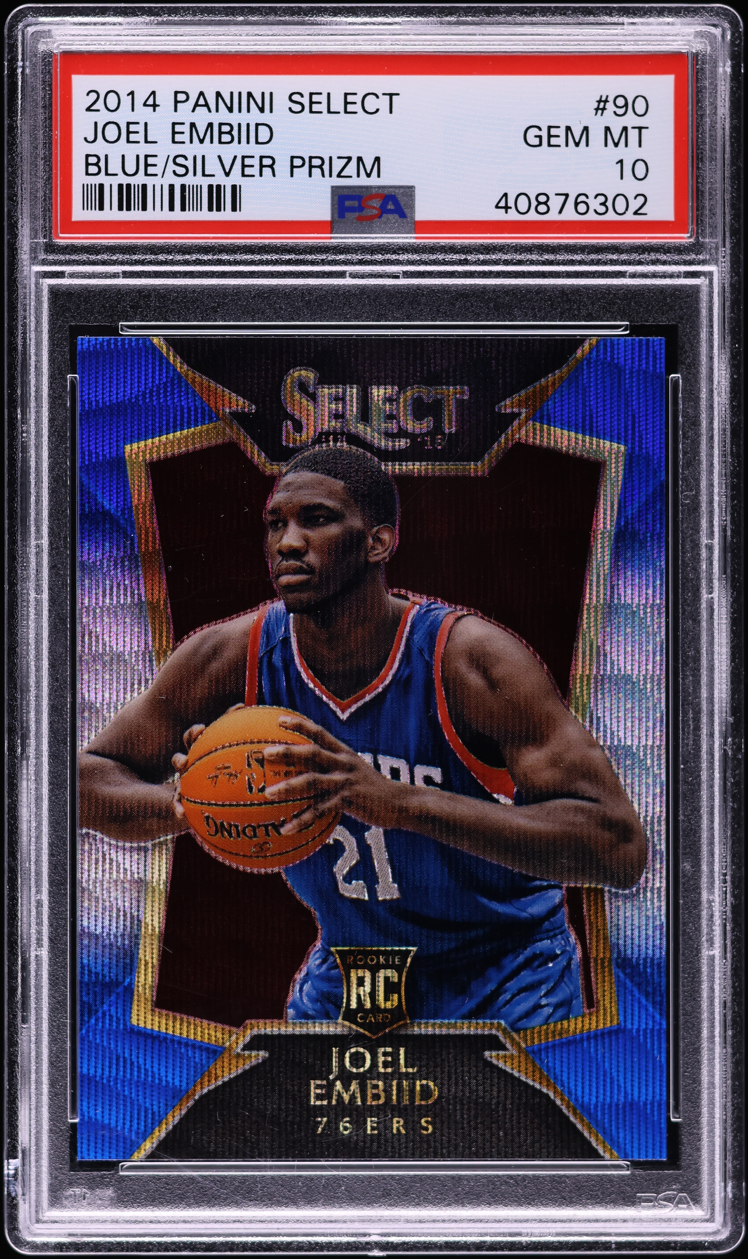 joel embiid select prizm /149 rc nbaカード Panini Joel Embiid