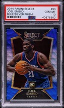 2014 Select Blue Silver Prizm Joel Embiid ROOKIE #90 PSA 10 GEM
