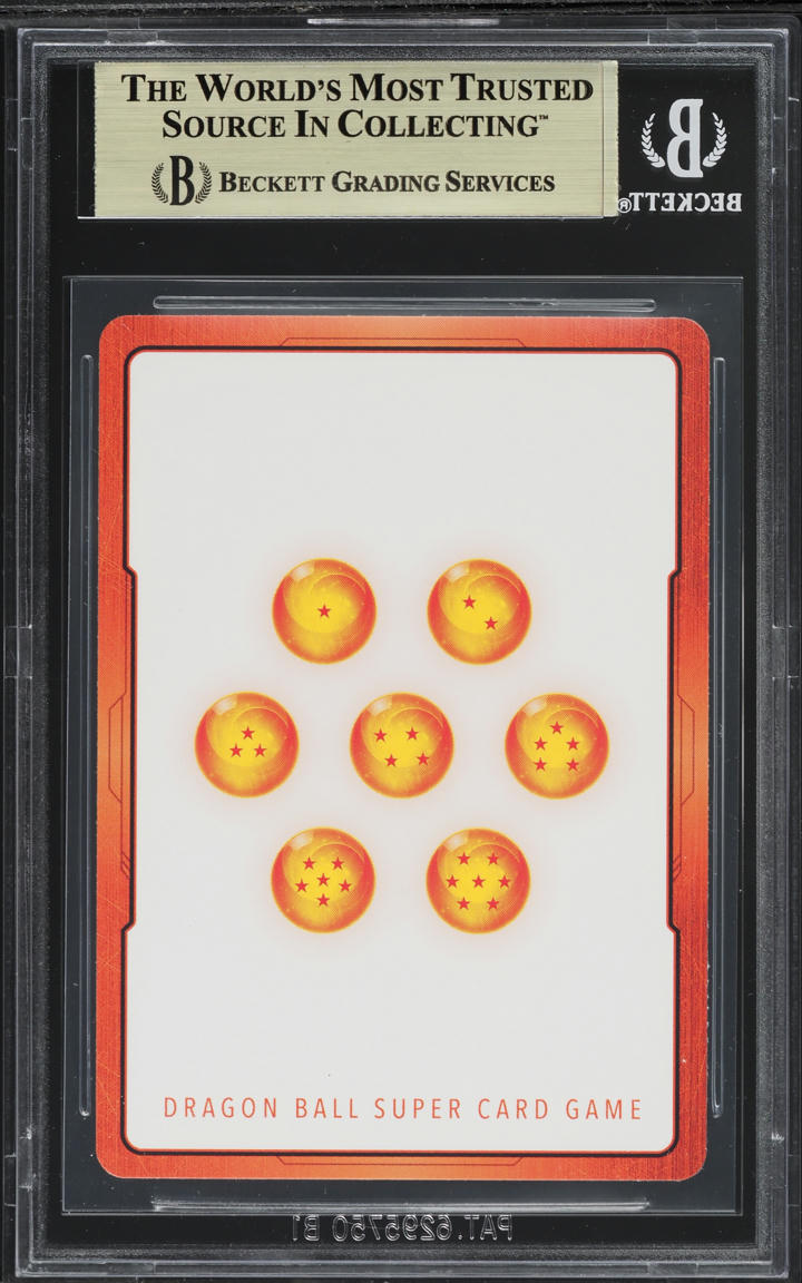 2025 Dragon Ball S Fusion World Promos Energy Marker Gogeta #E21 BGS 10 PRISTINE