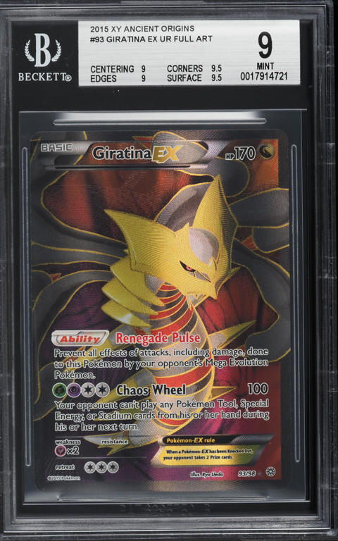 pokemon giratina card ex PSA 10 Full Art (Graded Card)  Phurion Attack 1 Giratina Ex - Quick Guide