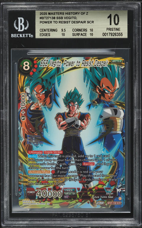 2025 DBS: Fusion World Promotional Cards 40th Anniv Vol 2 Top 8