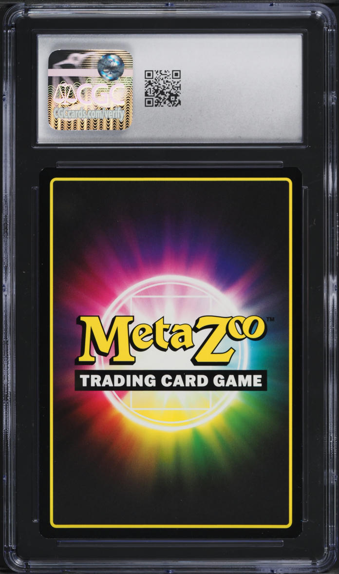 2025 MetaZoo TCG Base Set Reverse Holo Dragon Of Oconto Falls #026 CGC 9 MINT