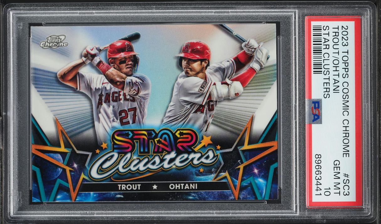 MIKE TROUT COSMIC CHROME オートグラフカード 74/75 マイク・トラウト 